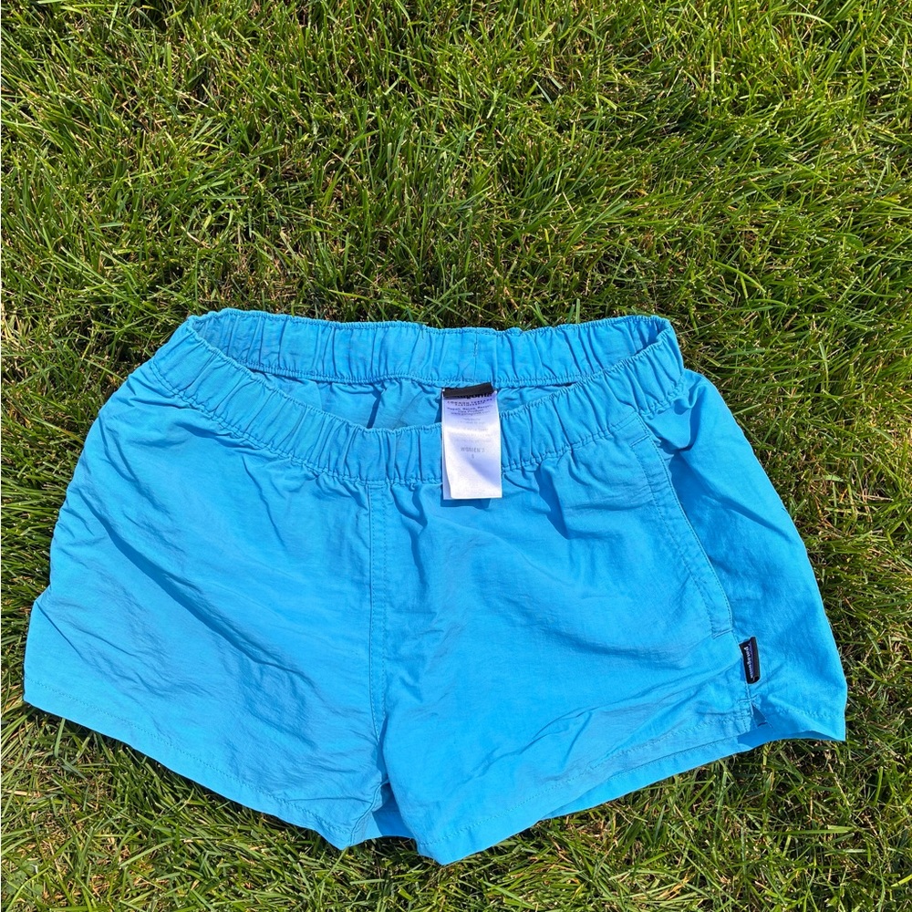 Patagonia Women's 2 1/2in Barely Baggies - Bright Blue